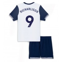 Camiseta Tottenham Hotspur Richarlison #9 Primera Equipación para niños 2024-25 manga corta (+ pantalones cortos)